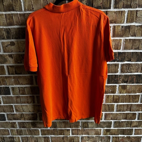 Ralph Lauren Orange Polo Shirt Vibrant Cotton Blend - Picture 5 of 7